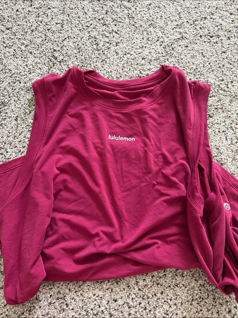 lululemon athletica Berry Muscle Tank - Deep Raspberry